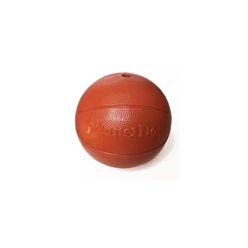 Planet Dog Durable Treat Dispensing & Fetch Dog Toy - Basketball 