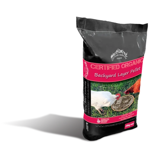 Country Heritage Organic Backyard Layer Pellet 20Kg(50) 