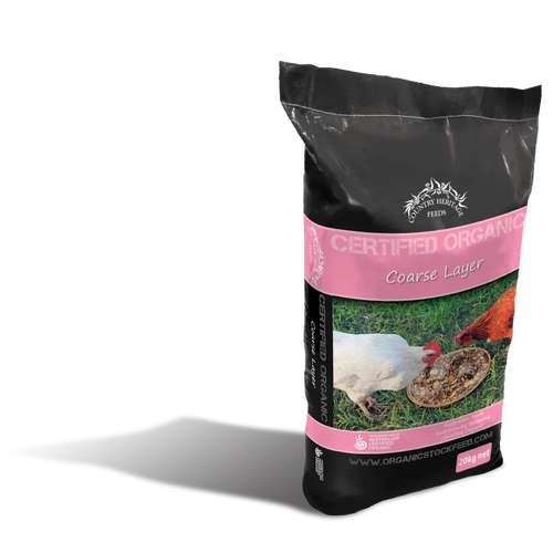 Country Heritage Org Coarse Layer Grain Mix 20Kg (50) 