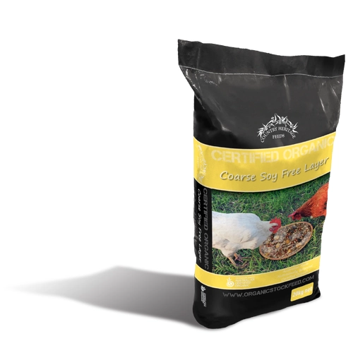 Country Heritage Organic Coarse Soy Free Layer 20Kg (50)