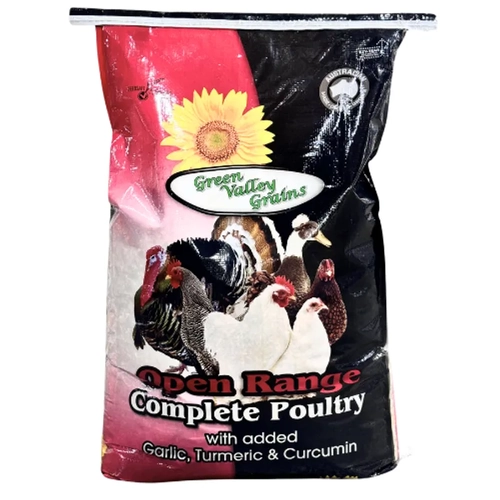 Green Valley Open Range Complete Poultry Mix 20Kg 