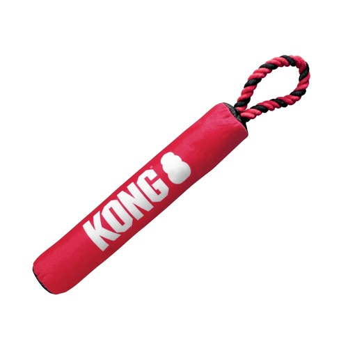 KONG Signature Stick with Rope Safe Fetch Toy for Dogs