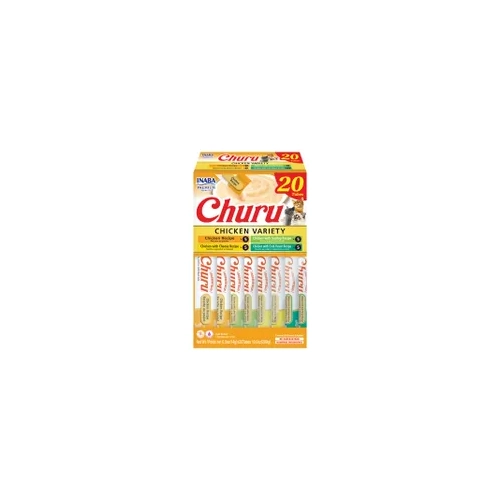 Inaba Cat Churu Puree Chicken Varieties 20Pk Box 