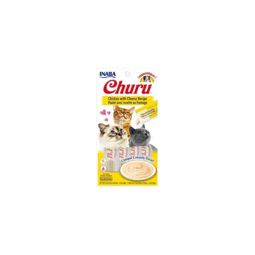 Inaba Cat Churu Puree Chicken With Cheese 56G 6Pk(Om6) 
