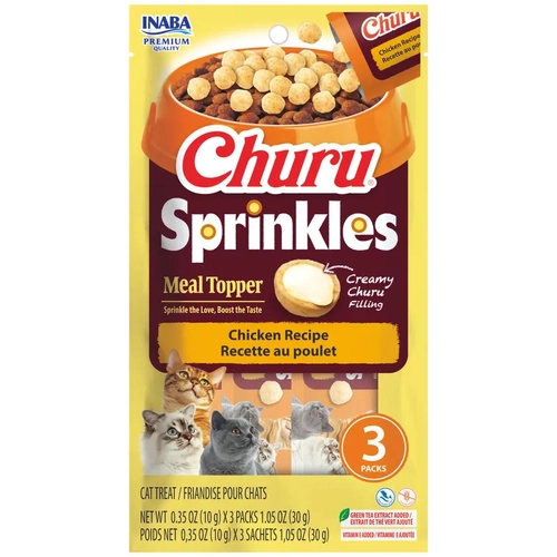 Inaba Cat Churu Sprinkles Chicken 30G 6Pk (Om6) 