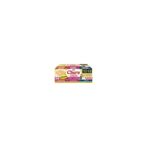 Inaba Cat Churu Entree Mousse Mixed Variety 156G 12Pk