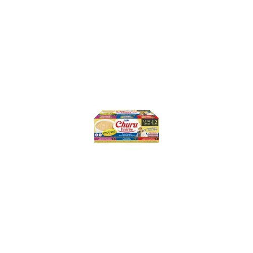 Inaba Cat Churu Entree Mousse Tuna Variety 156G 12Pk