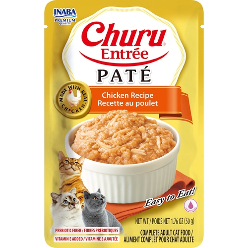 Inaba Cat Churu Entree Pate Chicken 50G 6Pk Srt (Om6)