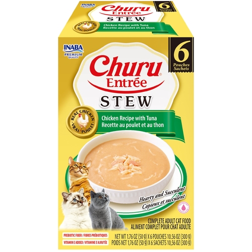 Inaba Cat Churu Entree Stew Chicken 6X50G 