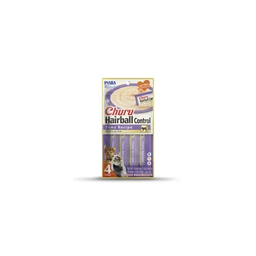 Inaba Cat Churu Puree Hairball Control Tuna 56G 6Pk (Om6) 