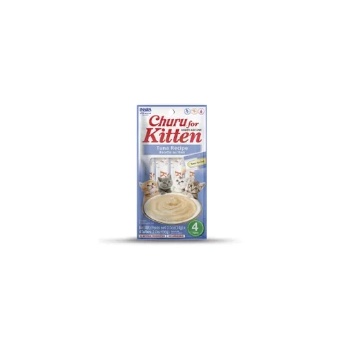 Inaba Cat Churu Puree Kitten Tuna 56G 6Pk (Om6) 