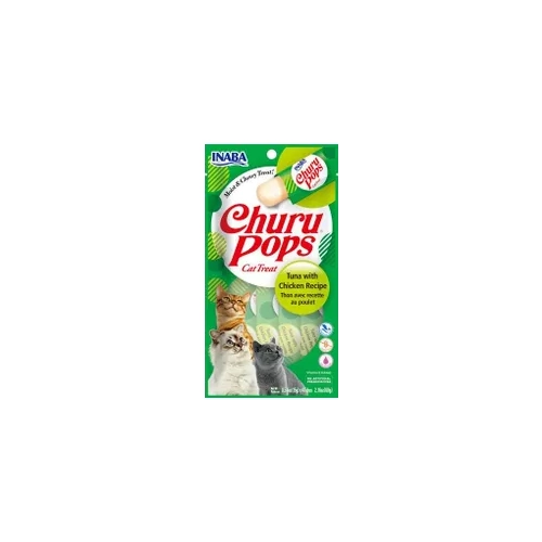 Inaba Cat Churu Pops Tuna With Chicken 60G 6Pk(Om6) 