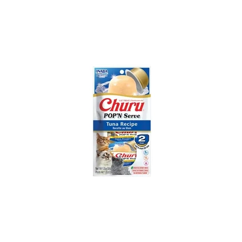Inaba Cat Churu Pop N Serve Tuna 70G 4Pk(Om4) 