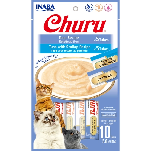 Inaba Cat Churu Puree Tuna Varieties 10Pk 
