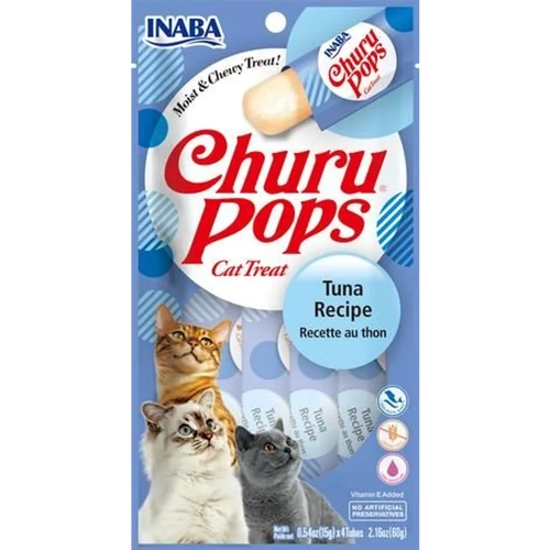 Inaba Cat Churu Pops Tuna 60G 6Pk (Om6) 