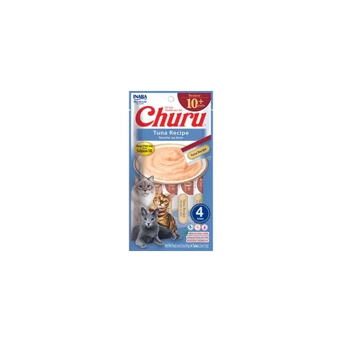 Inaba Cat Churu Puree Senior 10+ Tuna 56G 6Pk (Om6) 