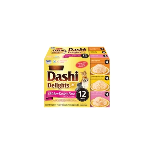 Inaba Dashi Delights Cup Chicken Variety 12Pk 