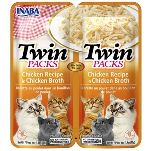 Inaba Cat Twin Packs Chicken In Chicken Broth 80G 6Pk(Om6) 