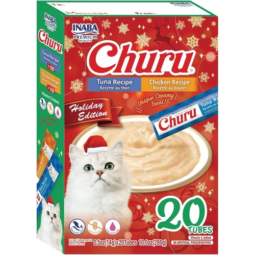 Inaba Churu Holiday Tuna & Chicken Variety 20P 