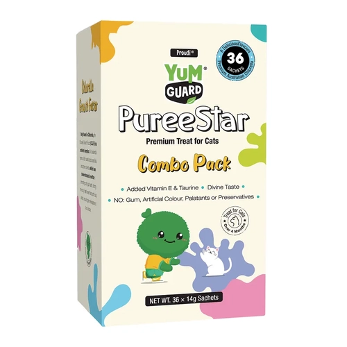 Yumguard Kitty Puree Star - Combo Pack 14Gx36 