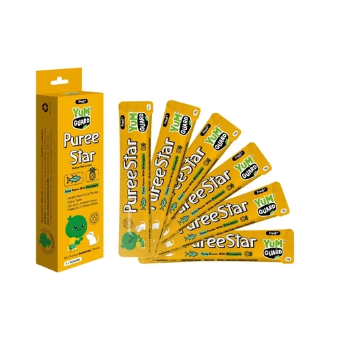 Yumguard Puree Star Tuna With Pineapple 14Gx6 