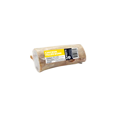 Black Dog Chicken Filled Bone 5 Inch 