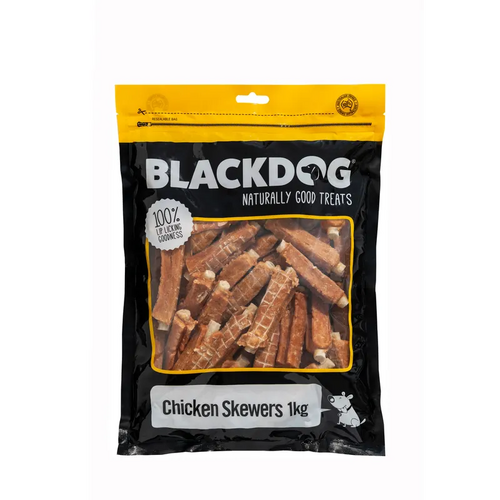 Black Dog Chicken Skewers 1Kg  