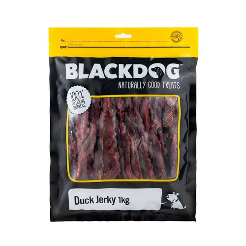 Black Dog Duck Jerky 1Kg  