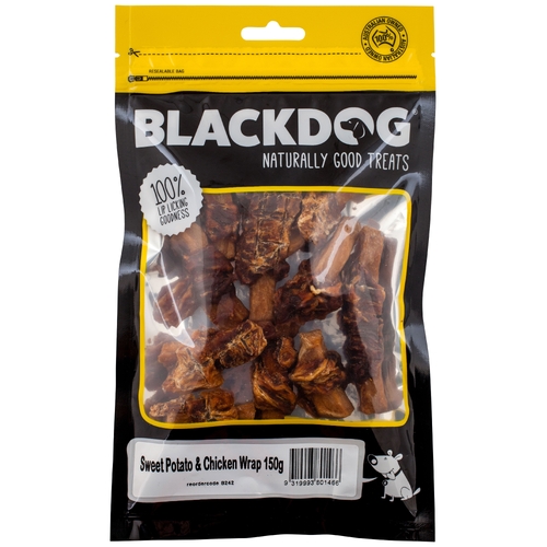 Black Dog Sweet Potato/Chicken 150G 