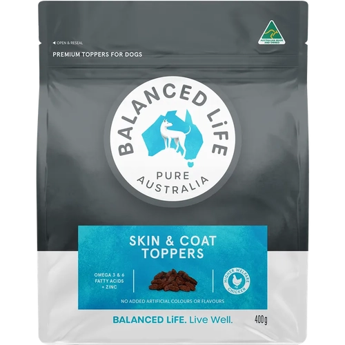 Balanced Life Meaty Toppers Skin & Coat 