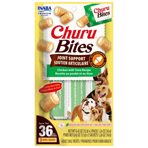 Inaba Dog Churu Bites Joint Support Chicken With Tuna 30G 
