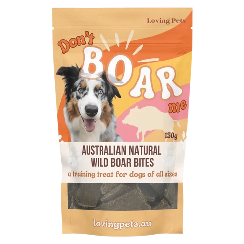 Loving Pets Australian Natural Wild Boar Bites 150G 