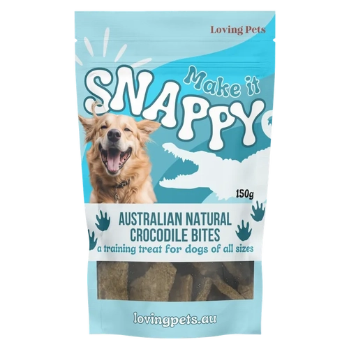 Loving Pets Australian Natural Crocodile Bites 150G 