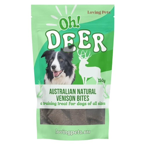 Loving Pets Australian Natural Venison Bites 150G 