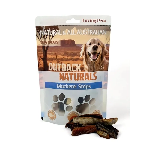 Loving Pets Mackerel Strips 80G 