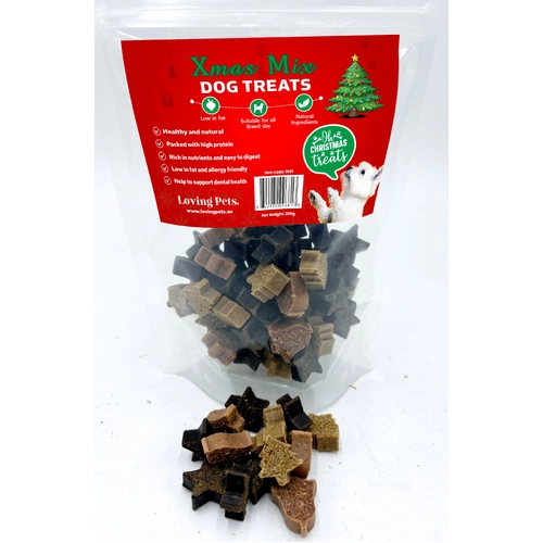 Loving Pets Xmas Mix Dog Treats 200G 