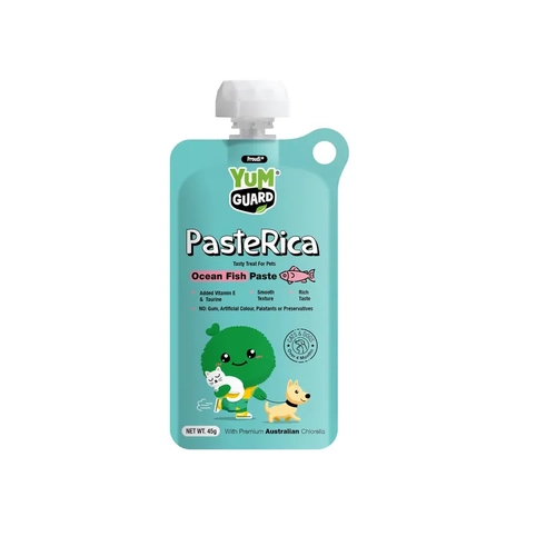 Yumguard Paste Rica For Dog & Cat Ocean Fish 24Pk 45G