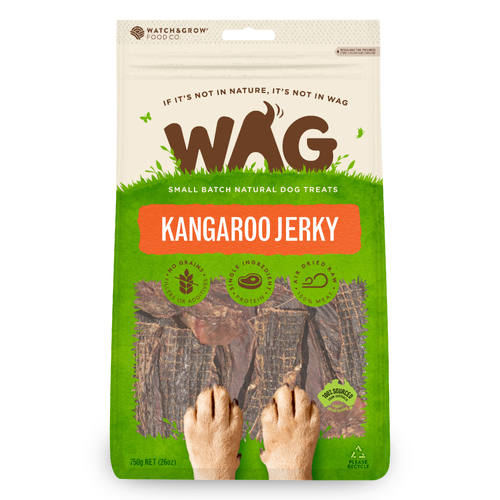 Wag Kangaroo Jerky 750G  