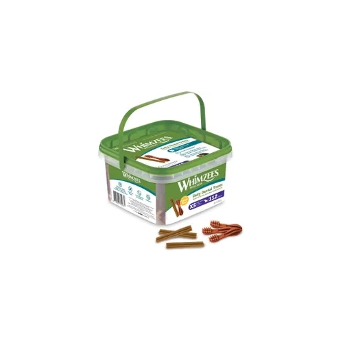 WHIMZEES VARIETY VALUE BOX TOOTHBRUSH XS (112/PACK)