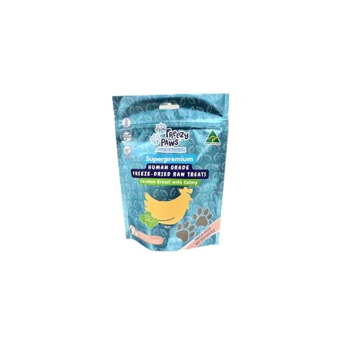 Freezy Paws Chicken Breast W Catnip Training Treats 80G 