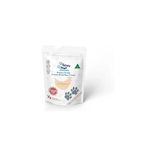 Freezy Paws Freeze Dried Chicken Heart Treats 100G 
