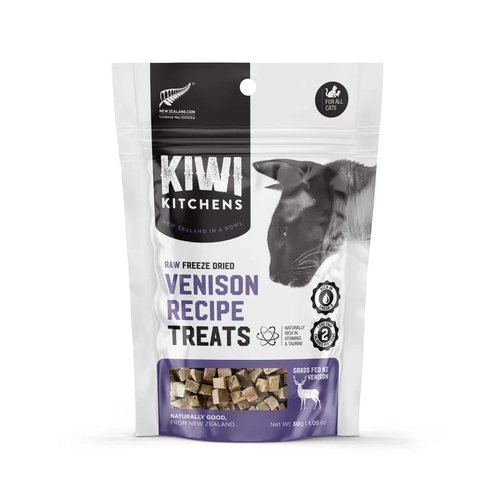 Kiwi Kitchens Freeze Dried Venison Cat Treat 30G 