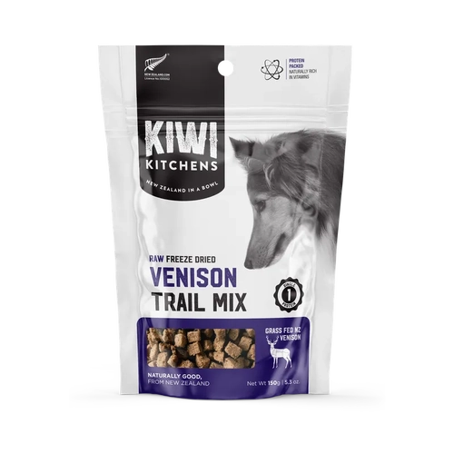 Kiwi Kitchesn Freeze Dried Venison Trail Mix Treats 150G 