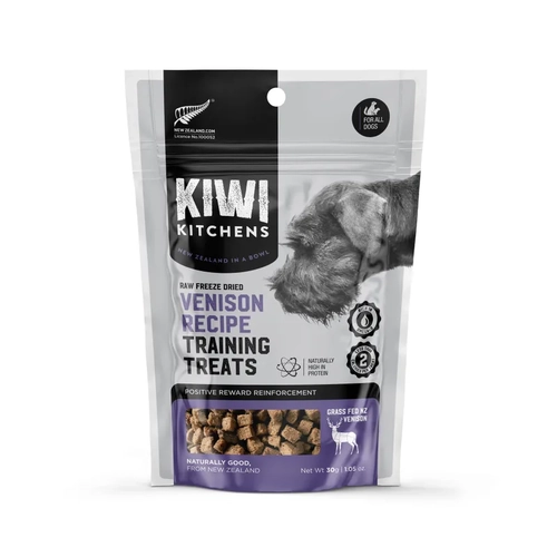 Kiwi Kitchens Freeze Dried Venison Training Treats 30G 