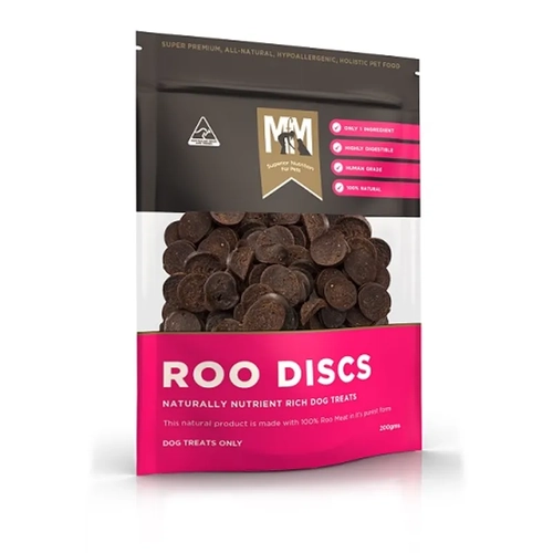 Mfm Dog Kangaroo Disc Treats 200G 