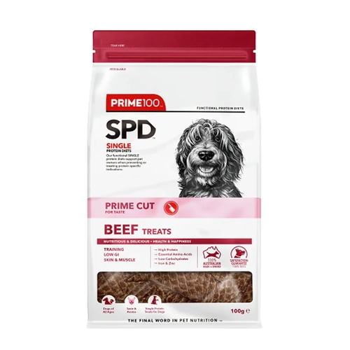 Spd Prime Cut Beef Treats 100G  