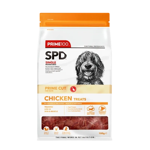 Spd Prime Cut Chicken Treats 100G 
