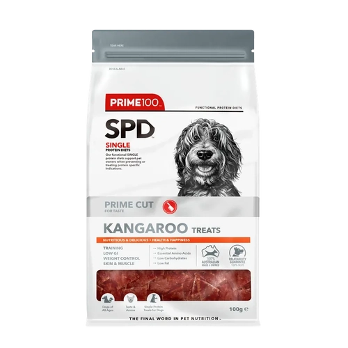 Spd Prime Cut Kangaroo Treats 100G 