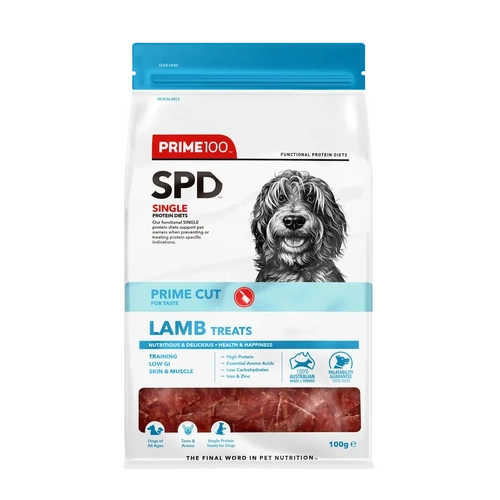 Spd Prime Cut Lamb Treats 100G  
