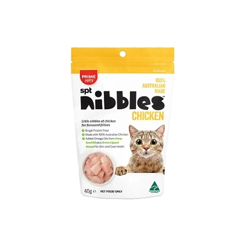 Prime Pantry Nibbles Cat Treat Chicken 40G 